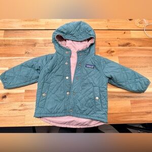 Patagonia reversible diamond quilt jacket